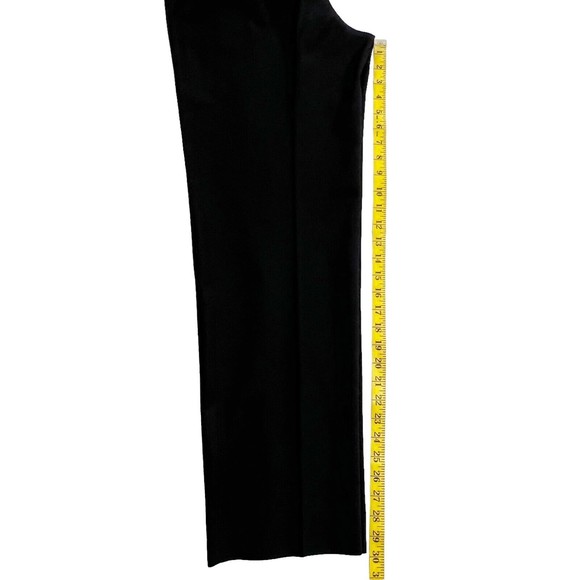 ZANELLA Jenna Sz 4 Wool Lycra Stretch Dress Pants Black MADE IN ITALY - Picture 12 of 13